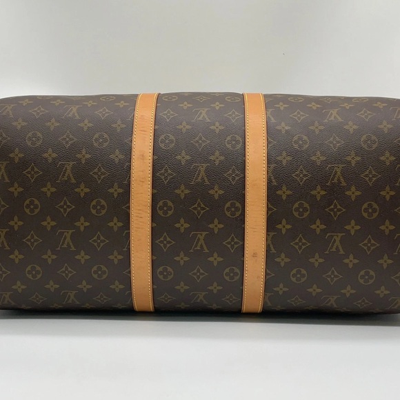 Louis Vuitton Classic Monogram Keepall 55 Boston Duffle Bag - Picture 6 of 16